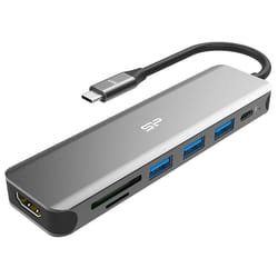 Silicon Power Boost SU20 USB 3.2 Gen 1 (3.1 Gen 1) Type-C Gris