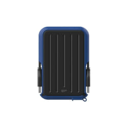 Silicon Power A66 disque dur externe 5 To USB Type-A 3.2 Gen 1 (3.1 Gen 1) Noir, Bleu