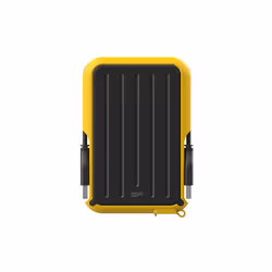 Silicon Power A66 disque dur externe 5 To USB Type-A 3.2 Gen 1 (3.1 Gen 1) Noir, Jaune - Vue supplémentaire 2