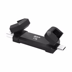 Silicon Power DS72 lecteur USB flash 1 To USB Type-A / USB Type-C 3.2 Gen 2 (3.1 Gen 2) Noir