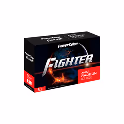 PowerColor RX 7600 8G-F AMD Radeon RX 7600 8 Go GDDR6 - Vue supplémentaire 5