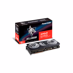 PowerColor Hellhound RX 7700 XT 12G-L/OC AMD Radeon RX 7700 XT 12 Go GDDR6 - Vue supplémentaire 8