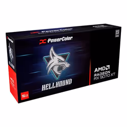 PowerColor Hellhound Radeon RX 9070 XT AMD 16 Go GDDR6 - Vue supplémentaire 7