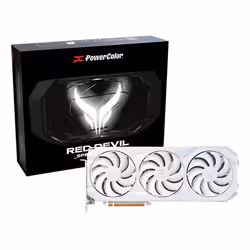 PowerColor Red Devil Radeon RX 9070 XT Spectral White AMD 16 Go GDDR6 - Vue supplémentaire 7