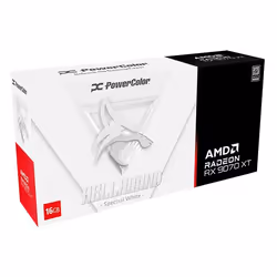PowerColor Hellhound Radeon RX 9070 XT Spectral White AMD 16 Go GDDR6 - Vue supplémentaire 6