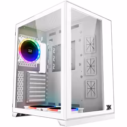 Boîtier PC - XIGMATEK - Aquarius S Arctic - Boitier sans alimentation - Moyen tour - Format ATX - Blanc ( EN46539 )