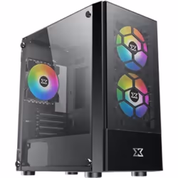 XIGMATEK Oreo (Noir) - Boitier sans alimentation - Mini tour - Format M-ATX