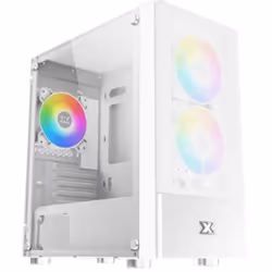 XIGMATEK Oreo Arctic (Blanc) - Boitier sans alimentation - Mini tour - Format M-ATX