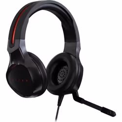 Acer Nitro Gaming Headset, Avec fil, Jouer, 20 - 20000 Hz, 256 g, Casque, Noir