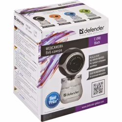 Defender C-090 webcam 0,3 MP USB 2.0 Noir