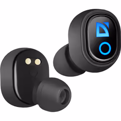 Defender Twins 639, Avec fil &amp;sans fil, Appels/Musique, 20 - 20000 Hz, 90 g, Casque, Noir