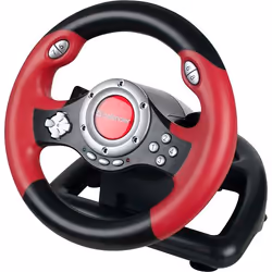 Defender Challenge Mini LE Noir, Rouge USB 2.0 Volant + pédales PC