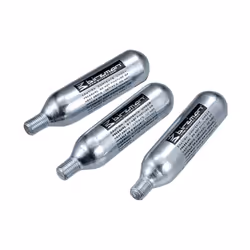 Birzman CO2 Bottle, Cartouches de gonflement au CO2, Aluminium, Noir