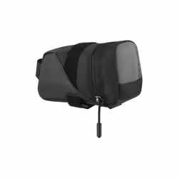 Sacoche de selle vélo BIRZMAN Roadster - Noir - Étanche - Boucle LED - Homme