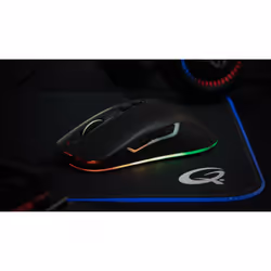 QPAD DX-80 souris Ambidextre USB Type-A Opto-mécanique 8000 DPI