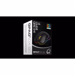 QPAD DX-80 souris Ambidextre USB Type-A Opto-mécanique 8000 DPI - Vue supplémentaire 4