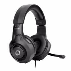 QPAD QH-20, Avec fil, Jouer, 20 - 20000 Hz, 294 g, Casque, Noir