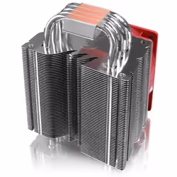 RAIJINTEK Themis Evo Processeur Refroidisseur 12 cm Métallique, Rouge, Blanc
