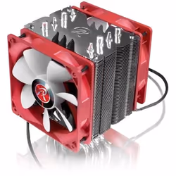 RAIJINTEK Themis Evo Processeur Refroidisseur 12 cm Métallique, Rouge, Blanc - Vue supplémentaire 4