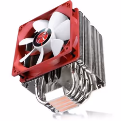 RAIJINTEK Themis Evo Processeur Refroidisseur 12 cm Métallique, Rouge, Blanc - Vue supplémentaire 5