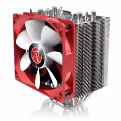 RAIJINTEK Themis Evo Processeur Refroidisseur 12 cm Métallique, Rouge, Blanc - Vue supplémentaire 7