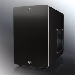 RAIJINTEK Styx, Micro Tower, PC, Noir, micro ATX, Mini-ITX, Aluminium, SPCC, 18 cm