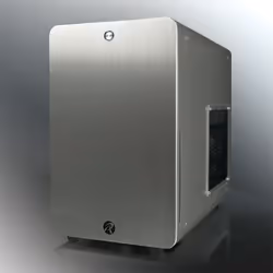 RAIJINTEK Styx, Micro Tower, PC, Argent, micro ATX, Mini-ITX, Aluminium, SPCC, 18 cm