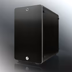 RAIJINTEK Thetis Window, Bureau, PC, Noir, ATX, micro ATX, Mini-ITX, Aluminium, SPCC, 17 cm