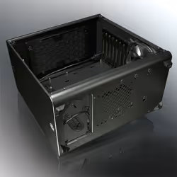 RAIJINTEK Thetis Window Bureau Noir - Vue supplémentaire 5