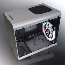 RAIJINTEK Metis Plus Micro Tower Argent - Vue supplémentaire 6