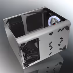 RAIJINTEK Metis Plus Micro Tower Argent - Vue supplémentaire 8