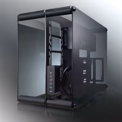 RAIJINTEK Paean Bureau Noir, Transparent - Vue supplémentaire 3