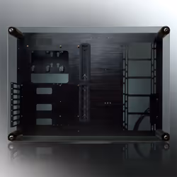 RAIJINTEK Paean Bureau Noir, Transparent - Vue supplémentaire 4