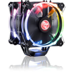 RAIJINTEK LETO PRO RGB Processeur Refroidisseur d'air 12 cm Noir 1 pièce
