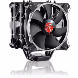 RAIJINTEK LETO PRO RGB Processeur Refroidisseur d'air 12 cm Noir 1 pièce