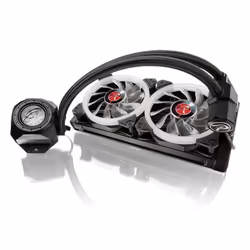 RAIJINTEK Orcus 240, Refroidisseur de liquide tout-en-un, 12 cm, 42,17 cfm, Noir