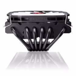 RAIJINTEK PALLAS 120, Refroidisseur d'air, 12 cm, 200 tr/min, 28 dB, 41,71 cfm, Noir