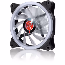 RAIJINTEK IRIS 12 RBW ADD-3, Ventilateur, 12 cm, 400 tr/min, 1800 tr/min, 28 dB, 35,8 cfm