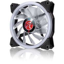 RAIJINTEK IRIS 12 RBW ADD-3 Boitier PC Ventilateur 12 cm Noir, Blanc 3 pièce(s)
