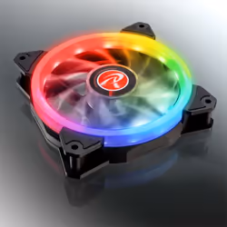 RAIJINTEK IRIS 12 RBW ADD-3 Boitier PC Ventilateur 12 cm Noir, Blanc 3 pièce(s) - Vue supplémentaire 4