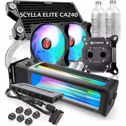 RAIJINTEK SCYLLA ELITE CA240 Processeur Kit de refroidissement du liquide Noir 1 pièce(s) - Vue supplémentaire 8