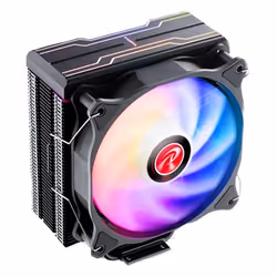 RAIJINTEK ELEOS 12 EVO RBW, Refroidisseur d'air, 12 cm, 800 tr/min, 1800 tr/min, 75 cfm, Noir