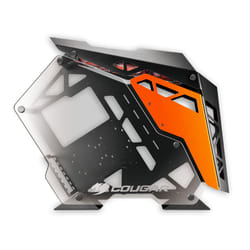COUGAR Gaming Conquer Midi Tower Noir, Orange