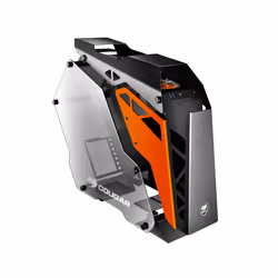 COUGAR Gaming Conquer Midi Tower Noir, Orange
