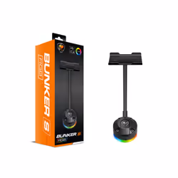 COUGAR Gaming Bunker S RGB Support pour casque