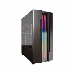 COUGAR Gaming Gemini S, Midi Tower, PC, Noir, Gris, ATX, CEB, EATX, micro ATX, Mini-ITX, Métal, Verre trempé, Jouer