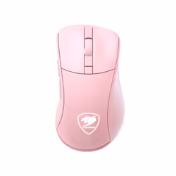 COUGAR Gaming Surpassion RX, Droitier, Optique, RF Wireless + USB Type-A, 7200 DPI, Rose