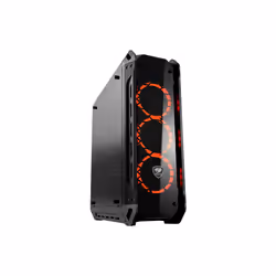 COUGAR Gaming Panzer-G, Midi Tower, PC, Noir, ATX, CEB, micro ATX, Mini-ITX, Jouer, Devant