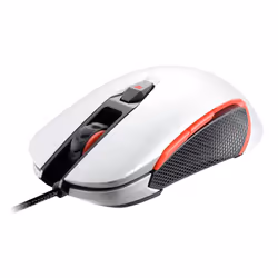 COUGAR Gaming 400M, Ambidextre, Optique, USB Type-A, 4000 DPI, Argent