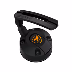 COUGAR Gaming Bunker, Support de souris, 110 mm, 70 mm, 115 mm, 85 g, Noir, Orange
